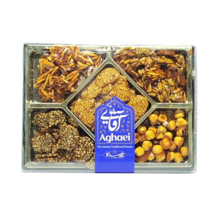 سوهان عسلی 5 مغز خجسته