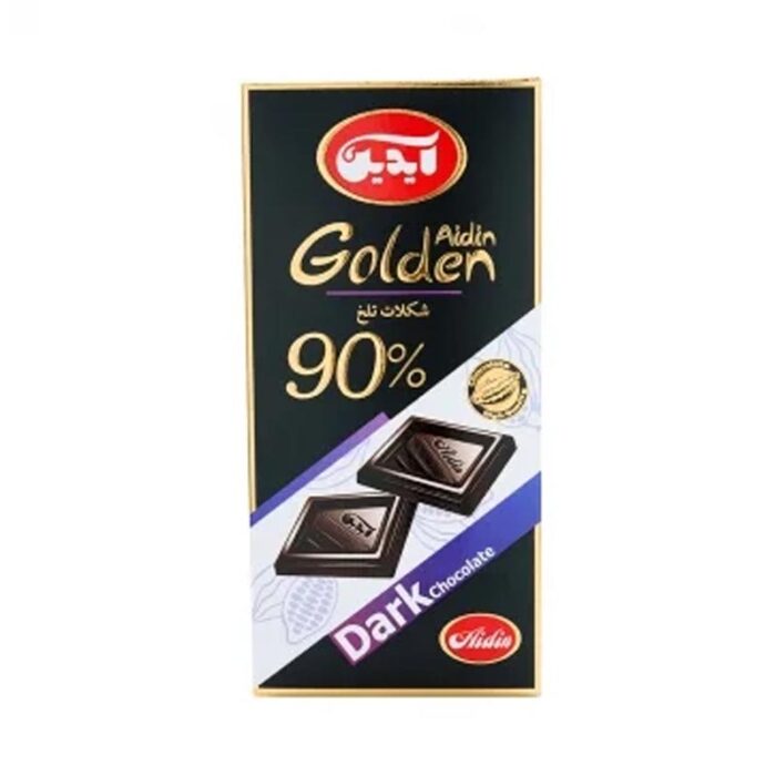شکلات تابلت تلخ 90% آیدین