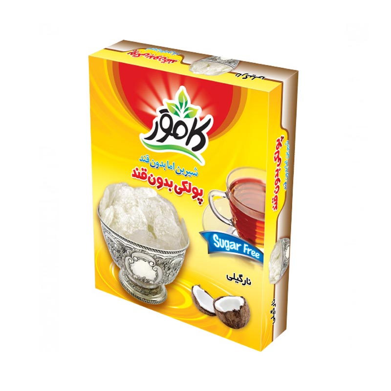 پولکی نارگیلی کامور