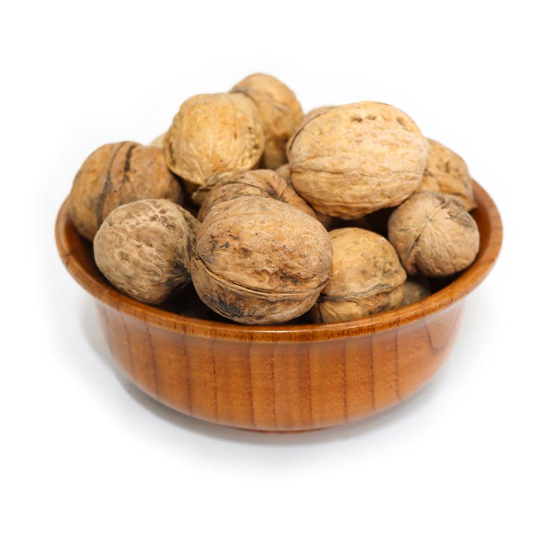 گردو با پوست