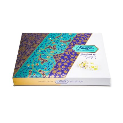 گز لقمه ای ۲۸% پسته و بادام
