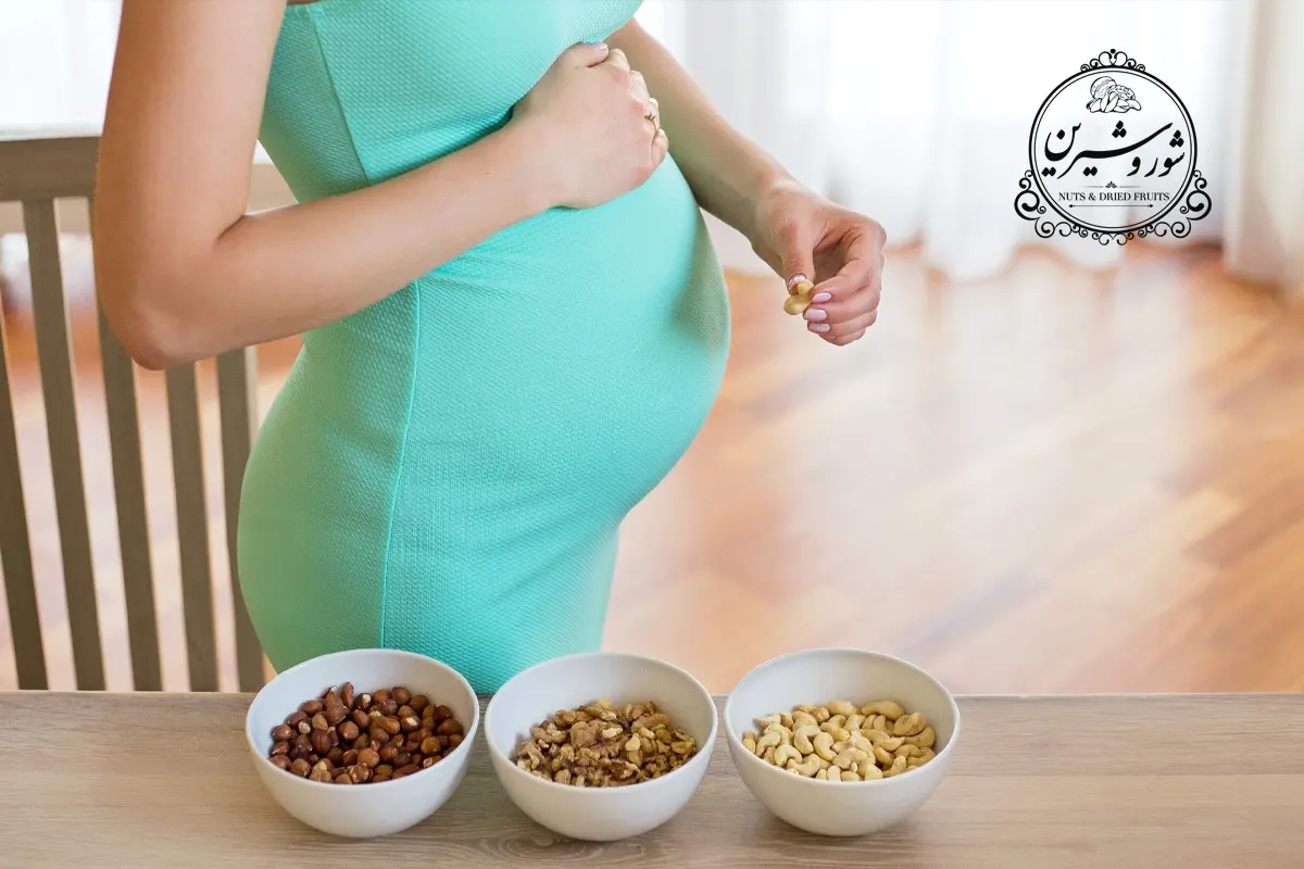 آجیل برای دیابت بارداری