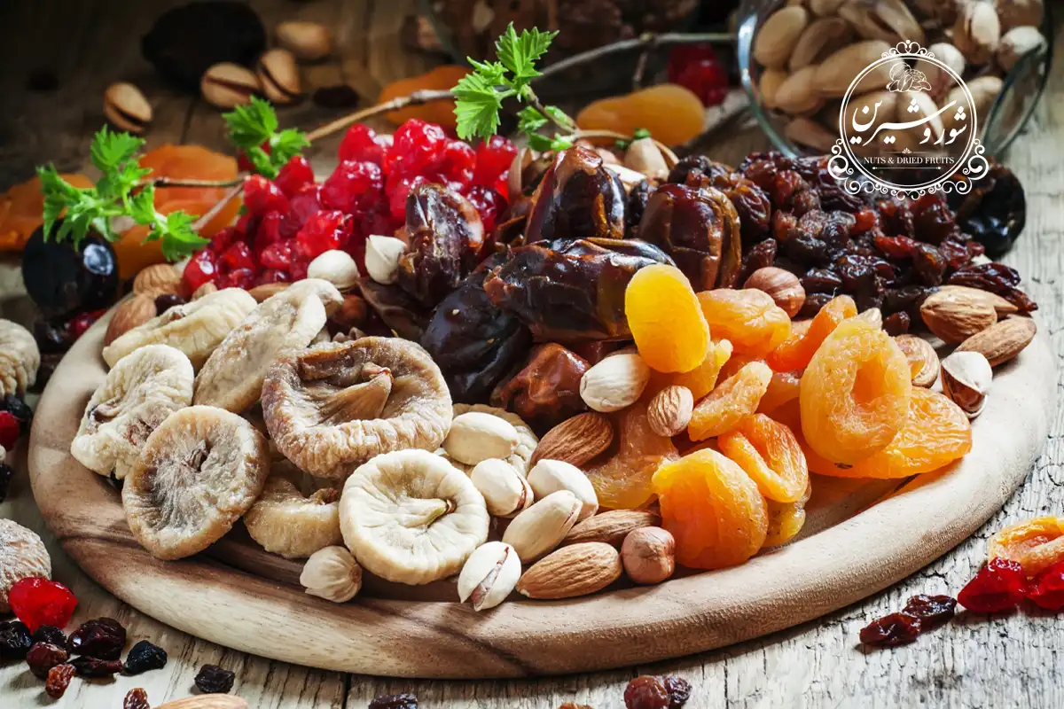 تزیین آجیل چهارشنبه سوری