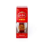 زعفران نگین شیشه جم یک و نیم گرم بهرامن