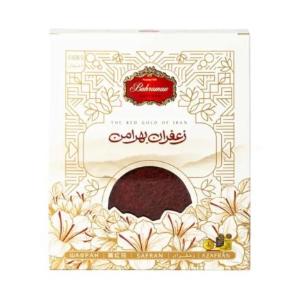 زعفران سرگل قوطی یک مثقال بهرامن