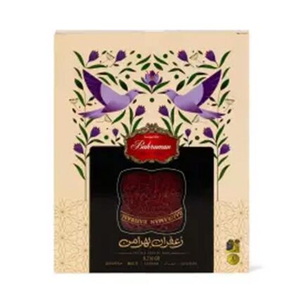 زعفران سرگل قوطی دو مثقال بهرامن