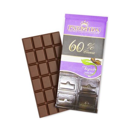 شکلات تابلت تلخ 60% پارمیدا