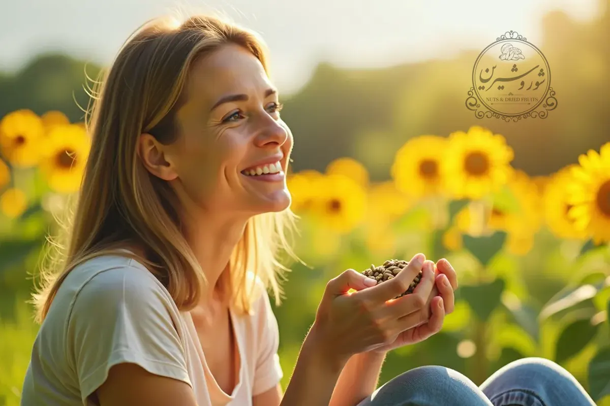 تخمه آفتابگردان برای تنبلی تخمدان