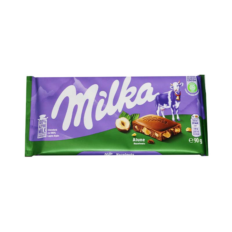 شکلات فندق تکه ای میلکا شکلات فندق تکه ای میلکا