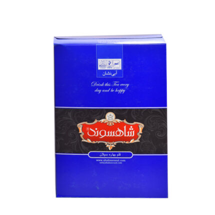 چای سیاه قلم سیلان آبی نشان شاهسوند
