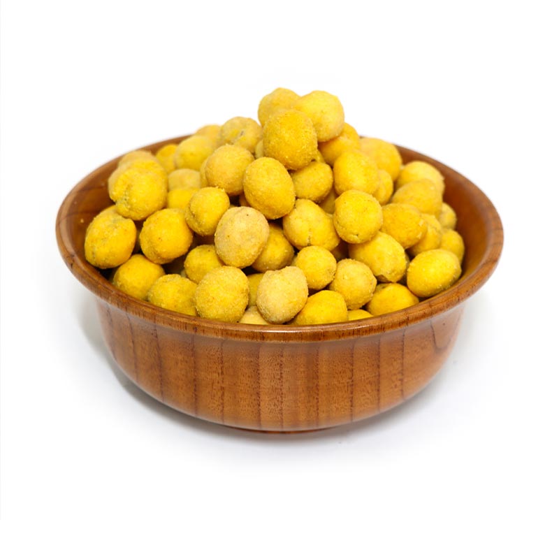 بادام زمینی روکشدار با طعم پنیر ناچو