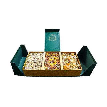 هاردباکس قاجار آجیل یلدا ۳ درب مخلوط