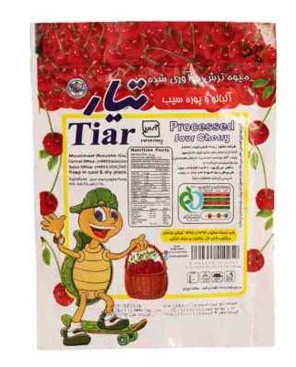 آلبالو و پوره سیب تیار