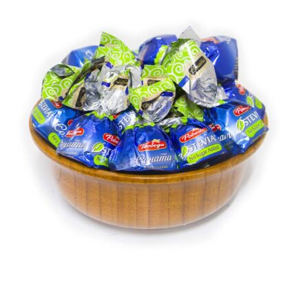 شکلات ترافل فندقی بدون شکر استویا پوبدا