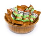 شکلات ویفری کارامل بدون شکر استویا پوبدا