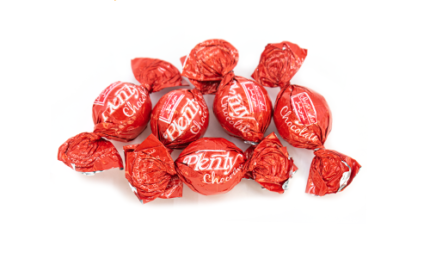 شکلات پلنتی فندقی شیرین عسل قرمز