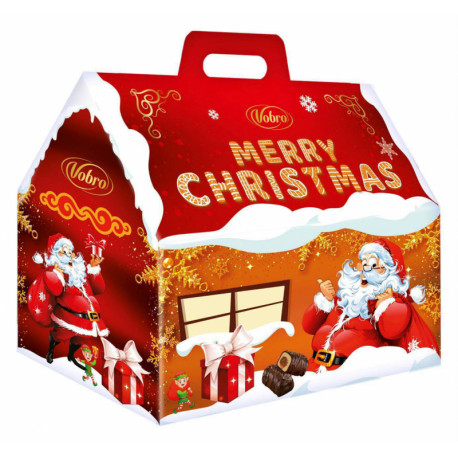 chocolate candies christmas house 200g