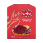 زعفران سرگل کارتی نیم گرم بهرامن