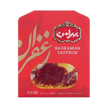 زعفران سرگل کارتی نیم گرم بهرامن
