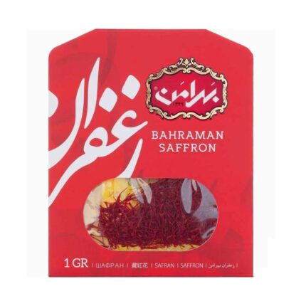 زعفران سرگل کارتی یک گرم بهرامن